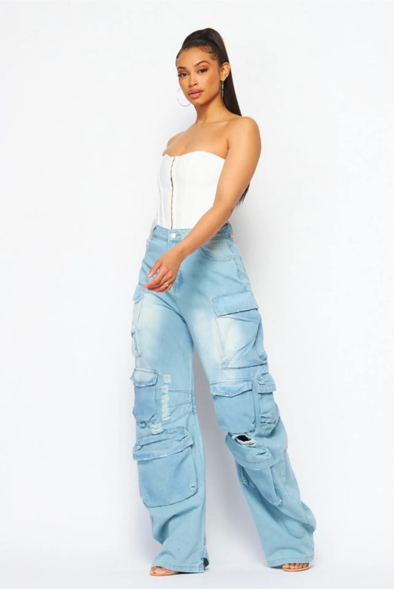 High Standards Oversized Cargo Pants