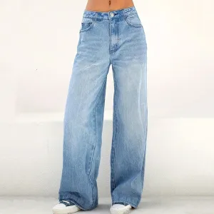 High Waist Baggy Jeans