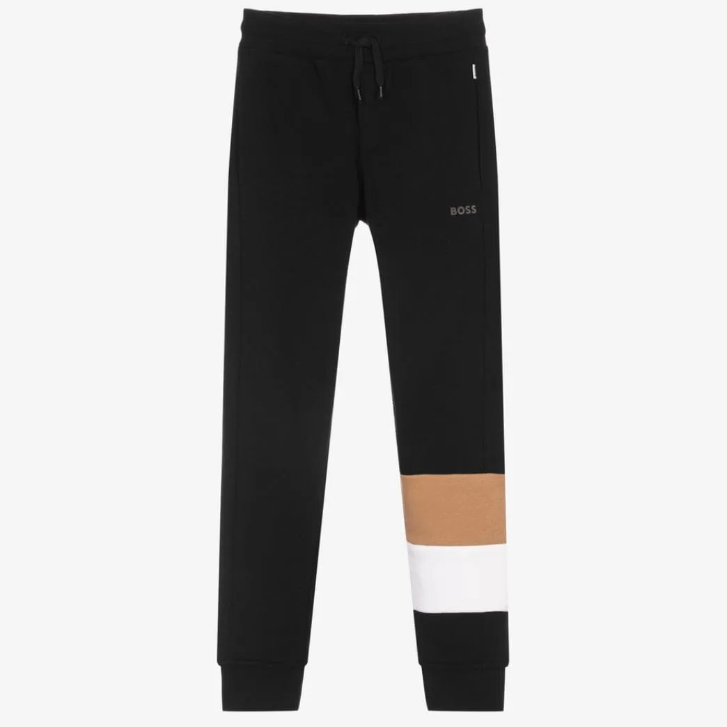 HUGO BOSS - Zip Hoodie  Tracksuit  -  Black