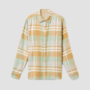 Hurley Portland Organic Flannel Longsleeve Shirt Golden Doodle