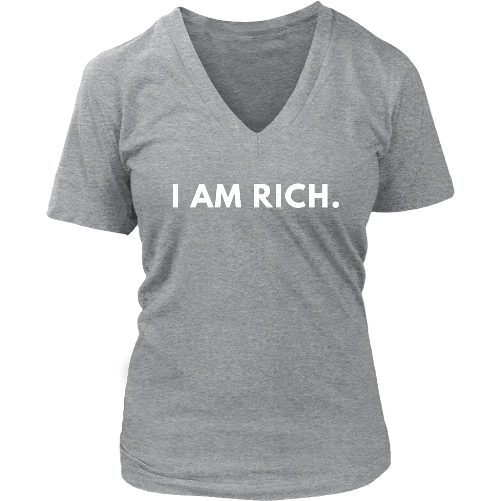 I Am Rich Period, Affirmation T-Shirt