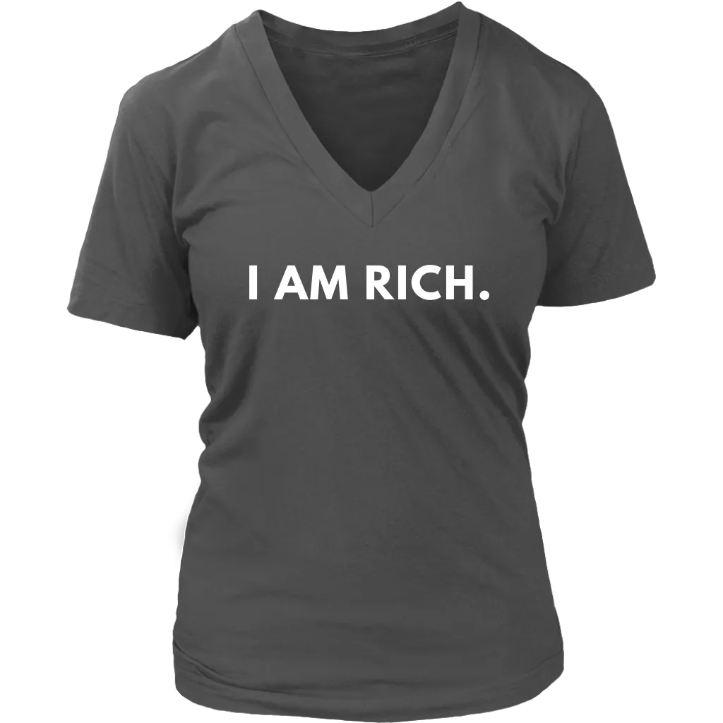 I Am Rich Period, Affirmation T-Shirt