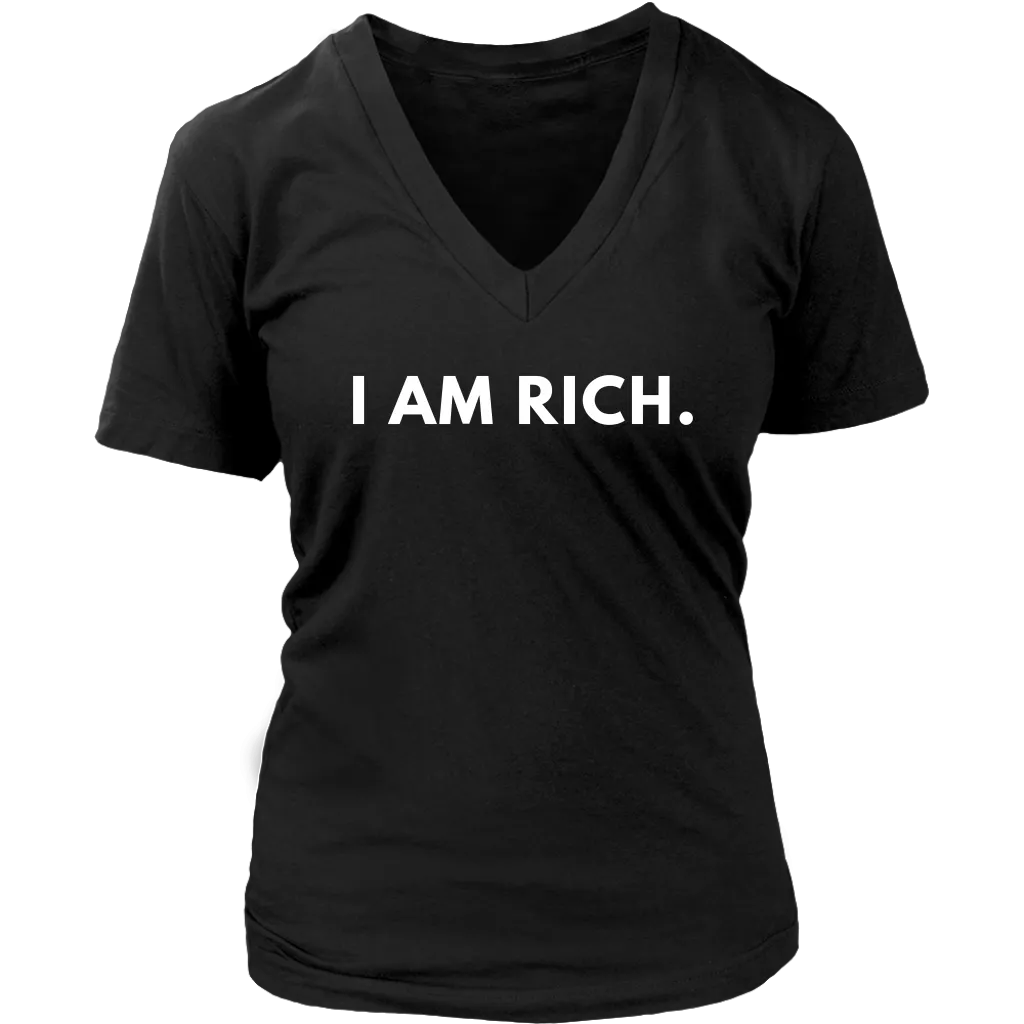 I Am Rich Period, Affirmation T-Shirt