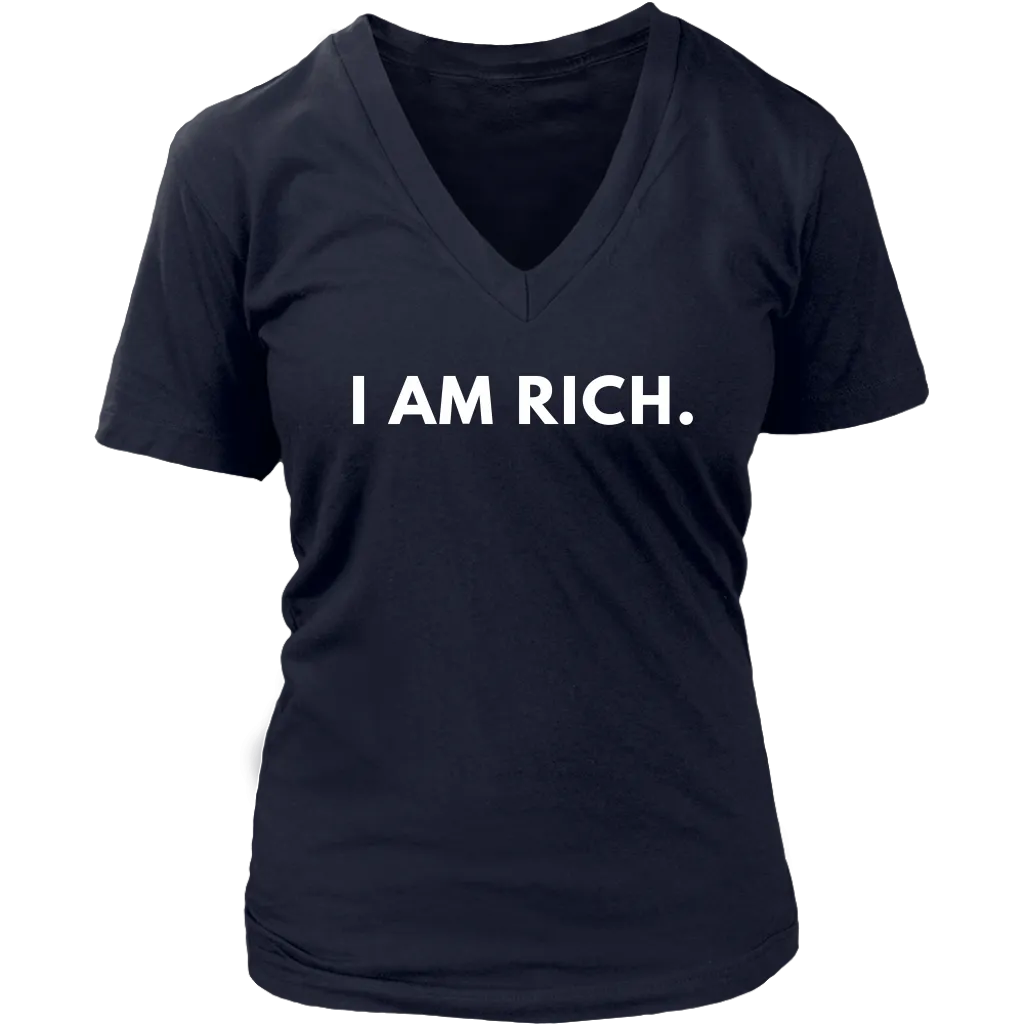 I Am Rich Period, Affirmation T-Shirt