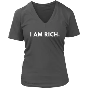 I Am Rich Period, Affirmation T-Shirt