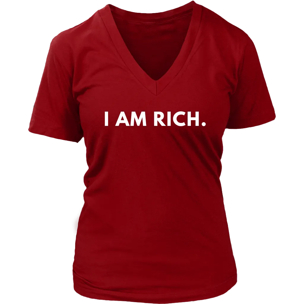 I Am Rich Period, Affirmation T-Shirt