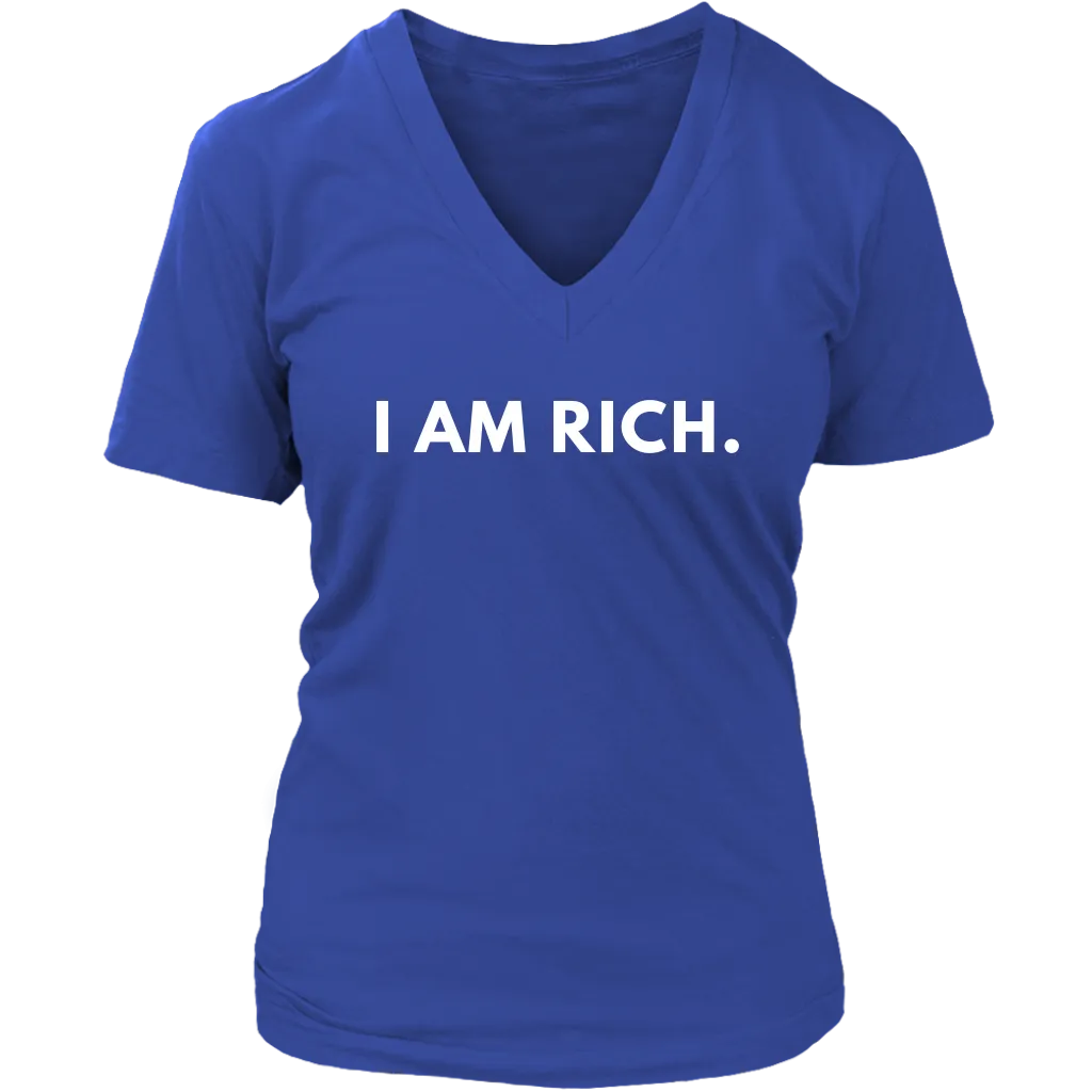 I Am Rich Period, Affirmation T-Shirt