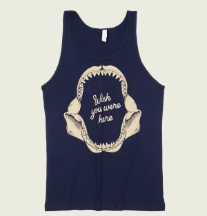I WISH YOU WERE HERE Unisex Tank Top
