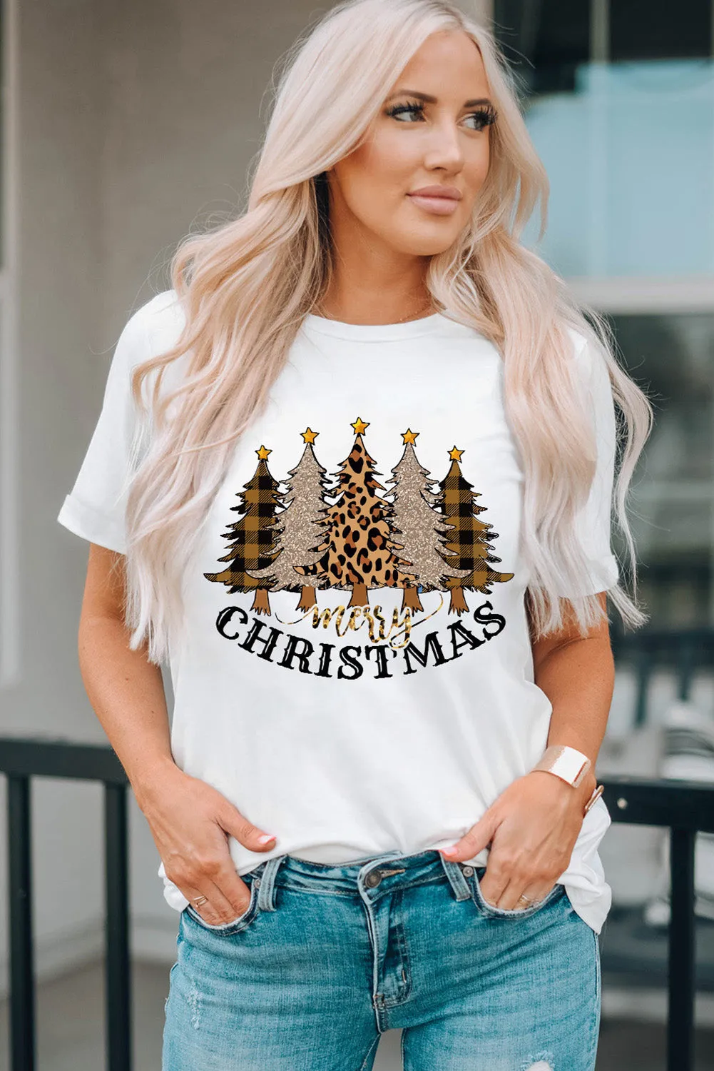 I'm Freaking Merry And Bright Graphic T Shirt