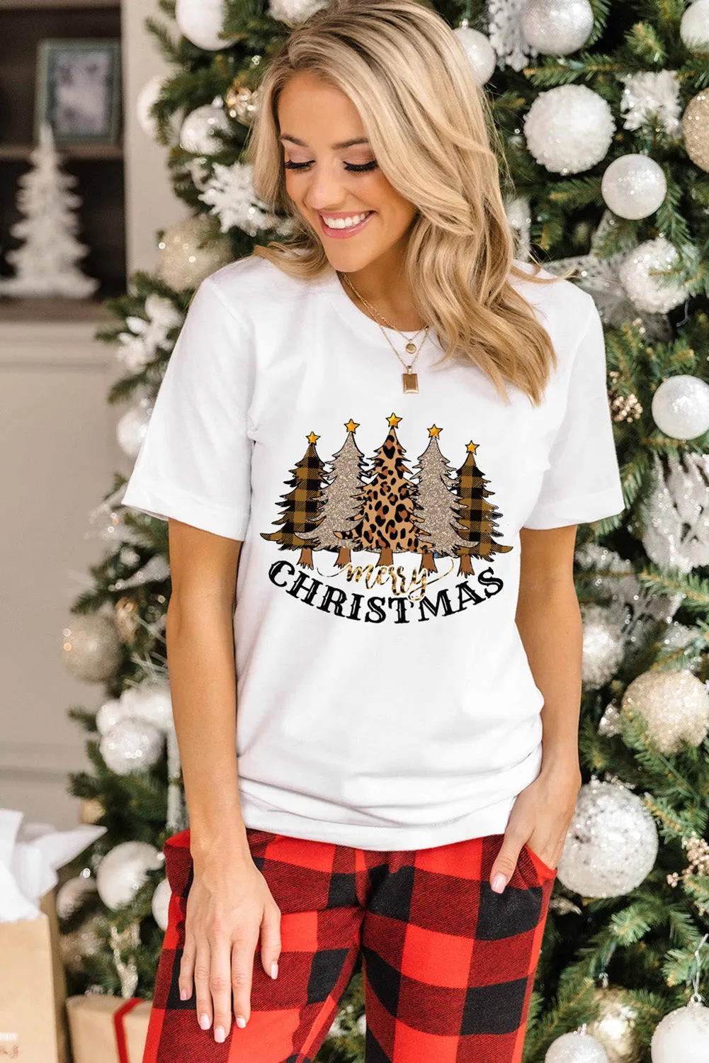 I'm Freaking Merry And Bright Graphic T Shirt