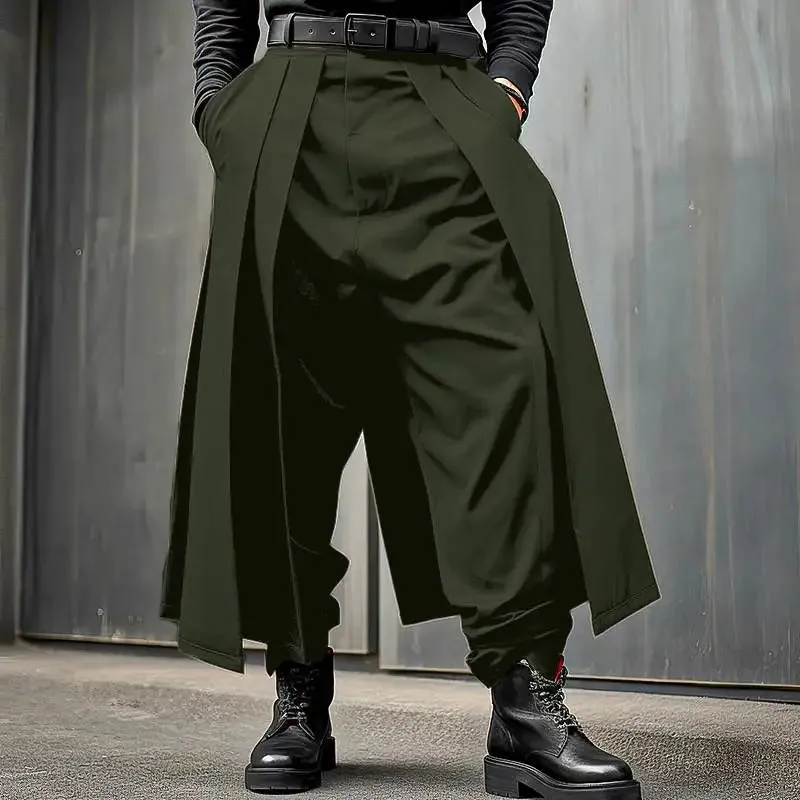 INCERUN Men’s Irregular Pants