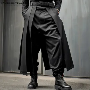 INCERUN Men’s Irregular Pants