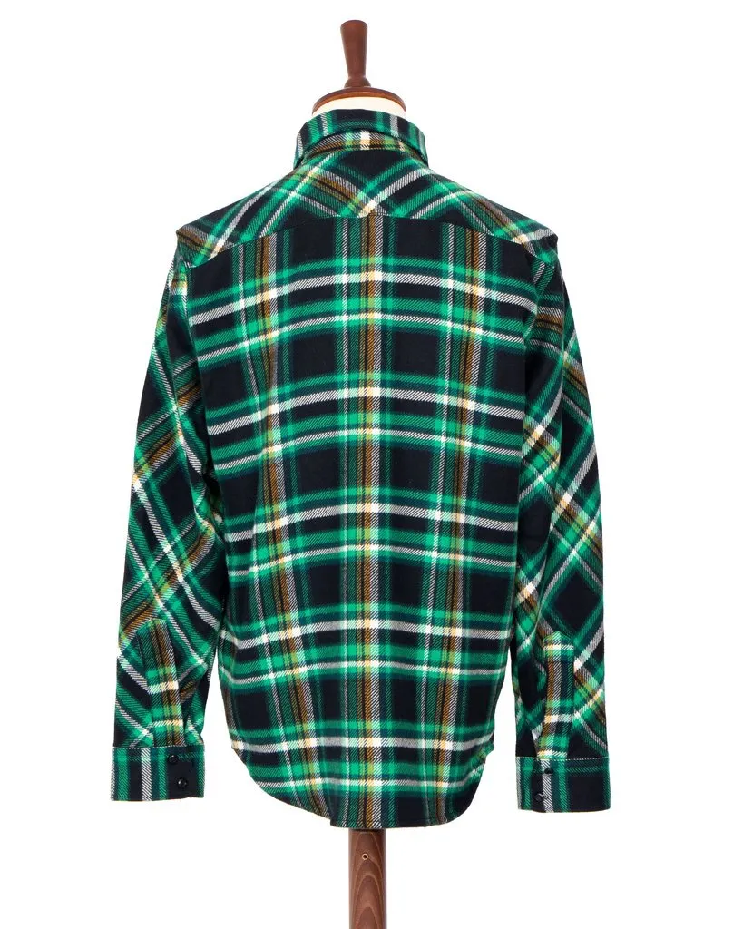 【Indigofera】法蘭絨格紋 刷毛襯衫／Bryson Shirt,Check Flannel