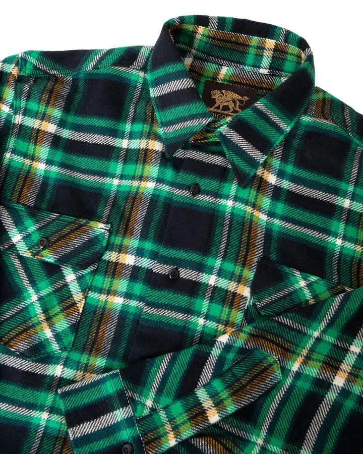 【Indigofera】法蘭絨格紋 刷毛襯衫／Bryson Shirt,Check Flannel