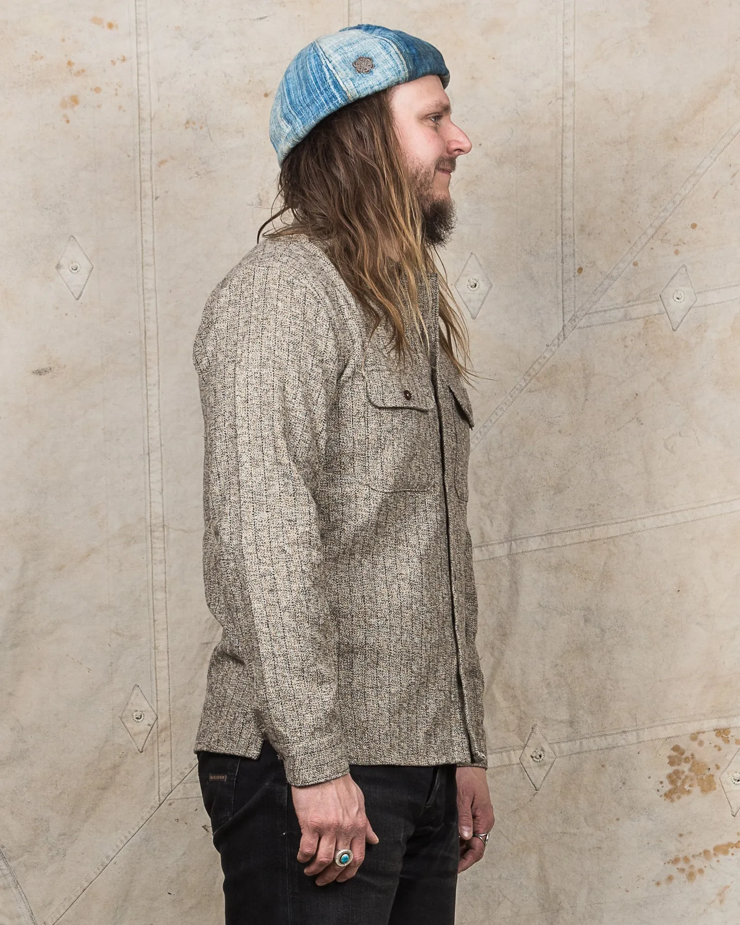 Indigofera Webster Shirt Low Twist Stripe