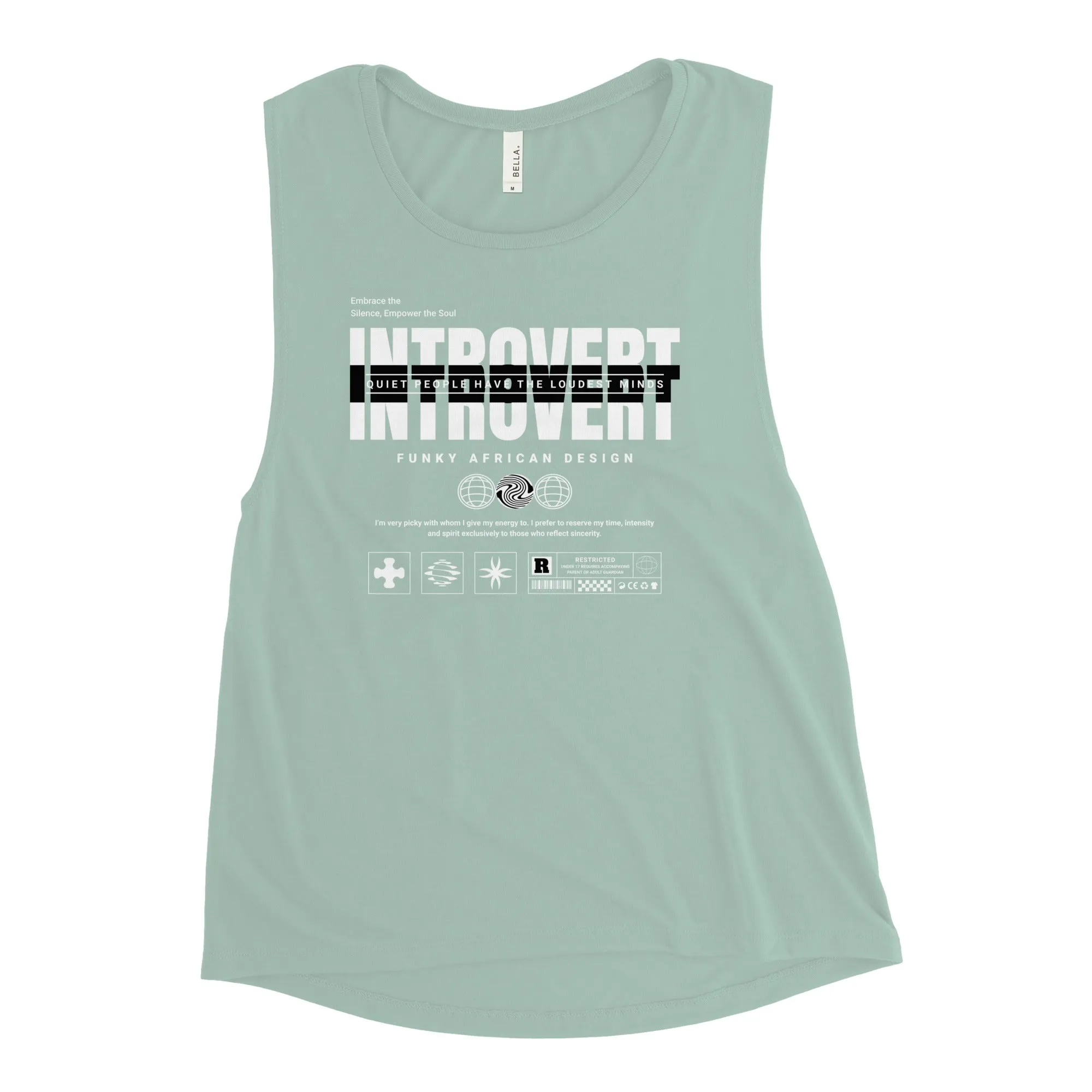 Introvert Ladies’ Muscle Tank