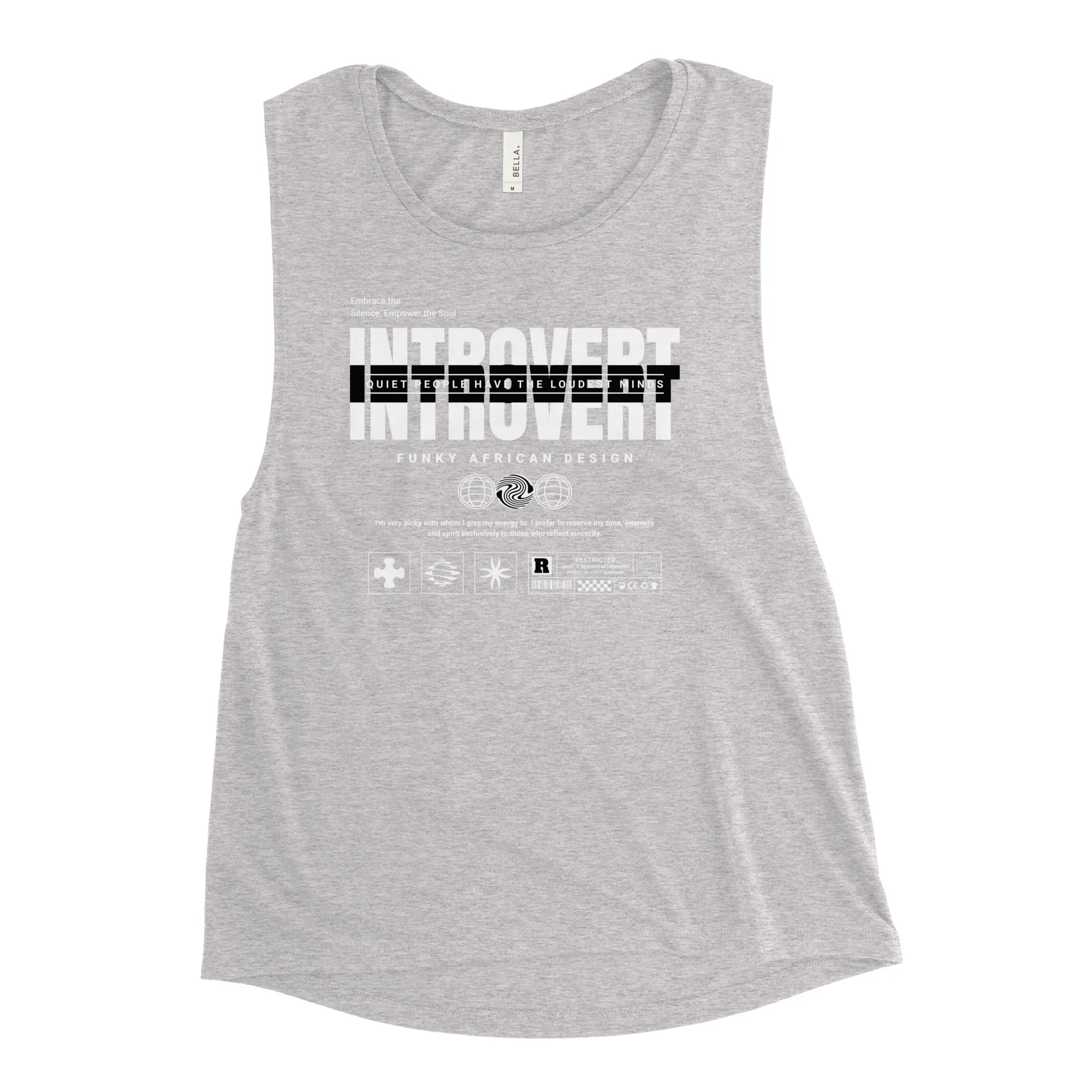 Introvert Ladies’ Muscle Tank