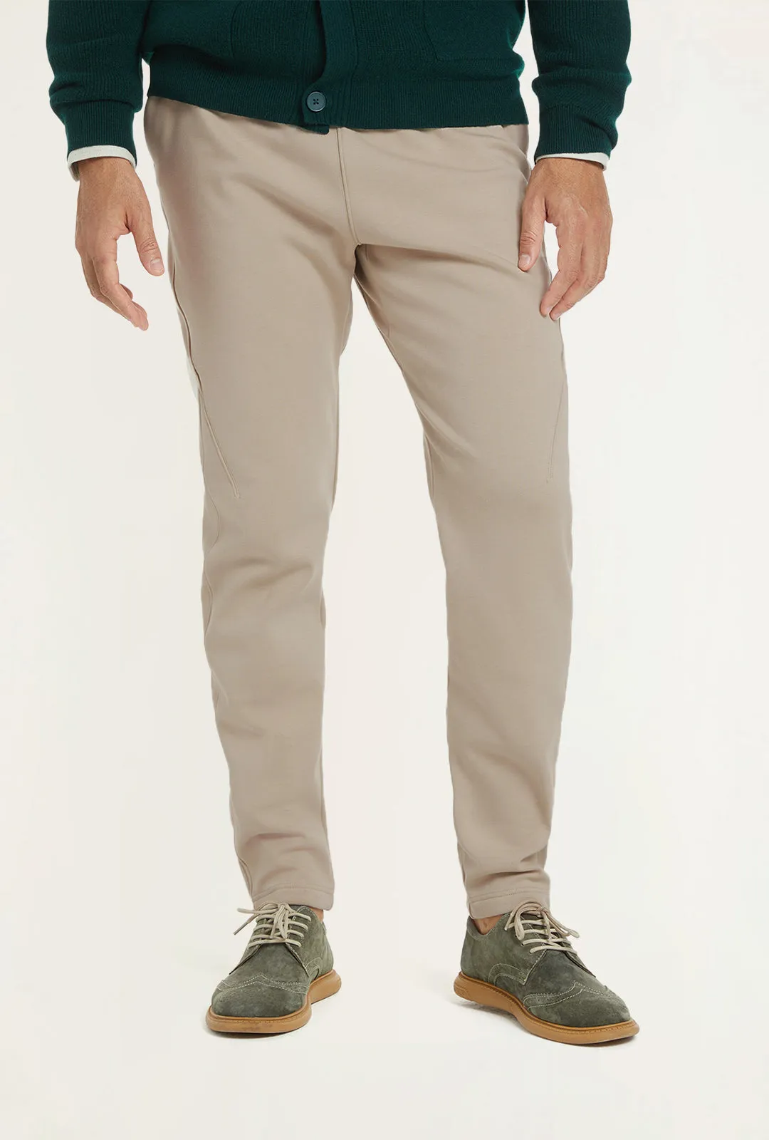 JASPER - Bonded Velvet Pants