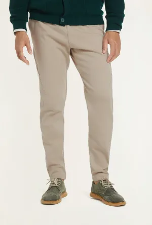 JASPER - Bonded Velvet Pants