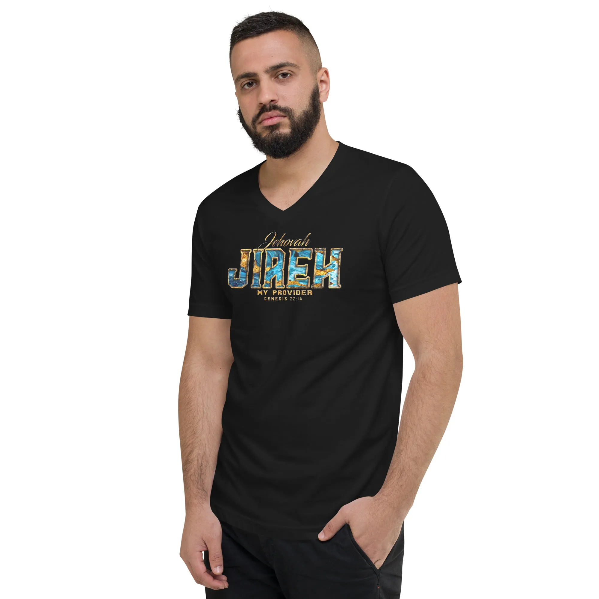 Jehovah Jireh  "My Provider"  V-Neck T-Shirt