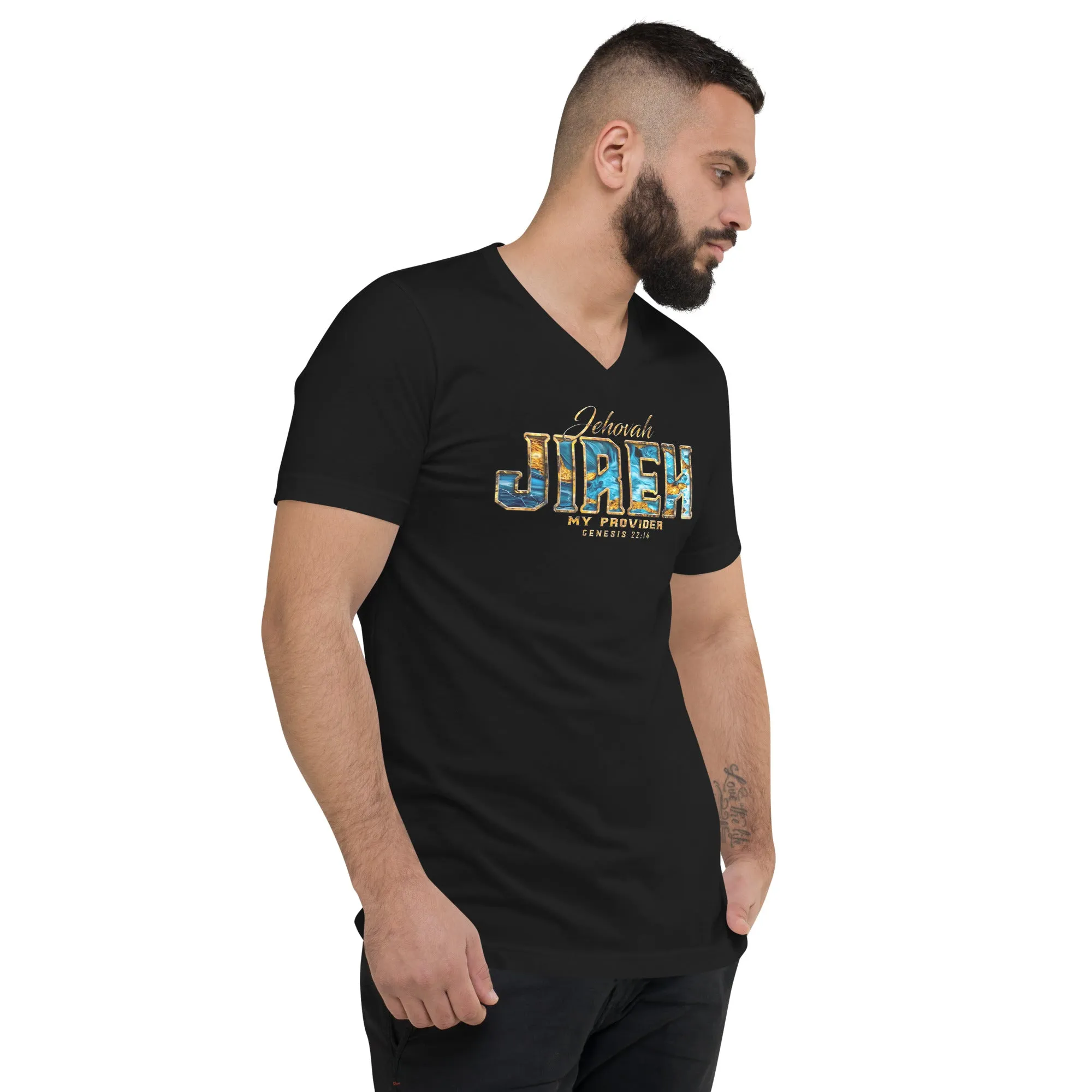 Jehovah Jireh  "My Provider"  V-Neck T-Shirt