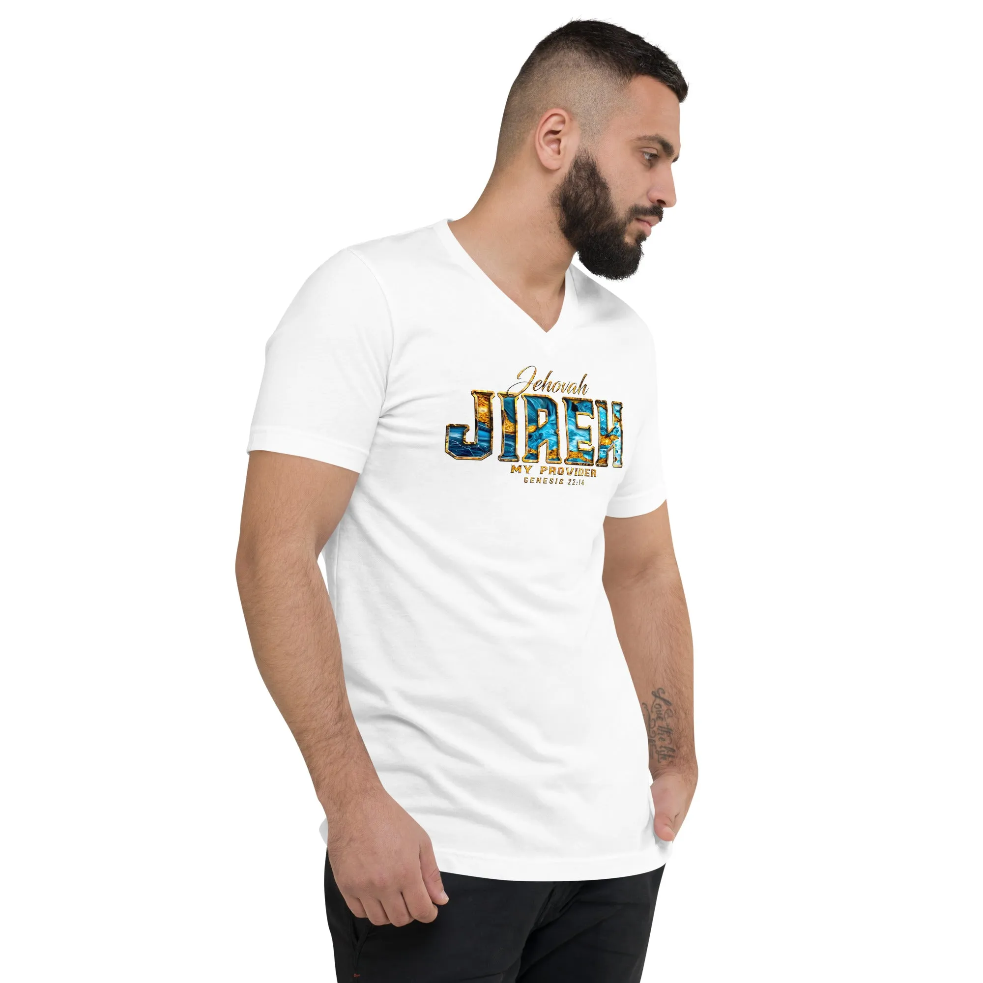 Jehovah Jireh  "My Provider"  V-Neck T-Shirt