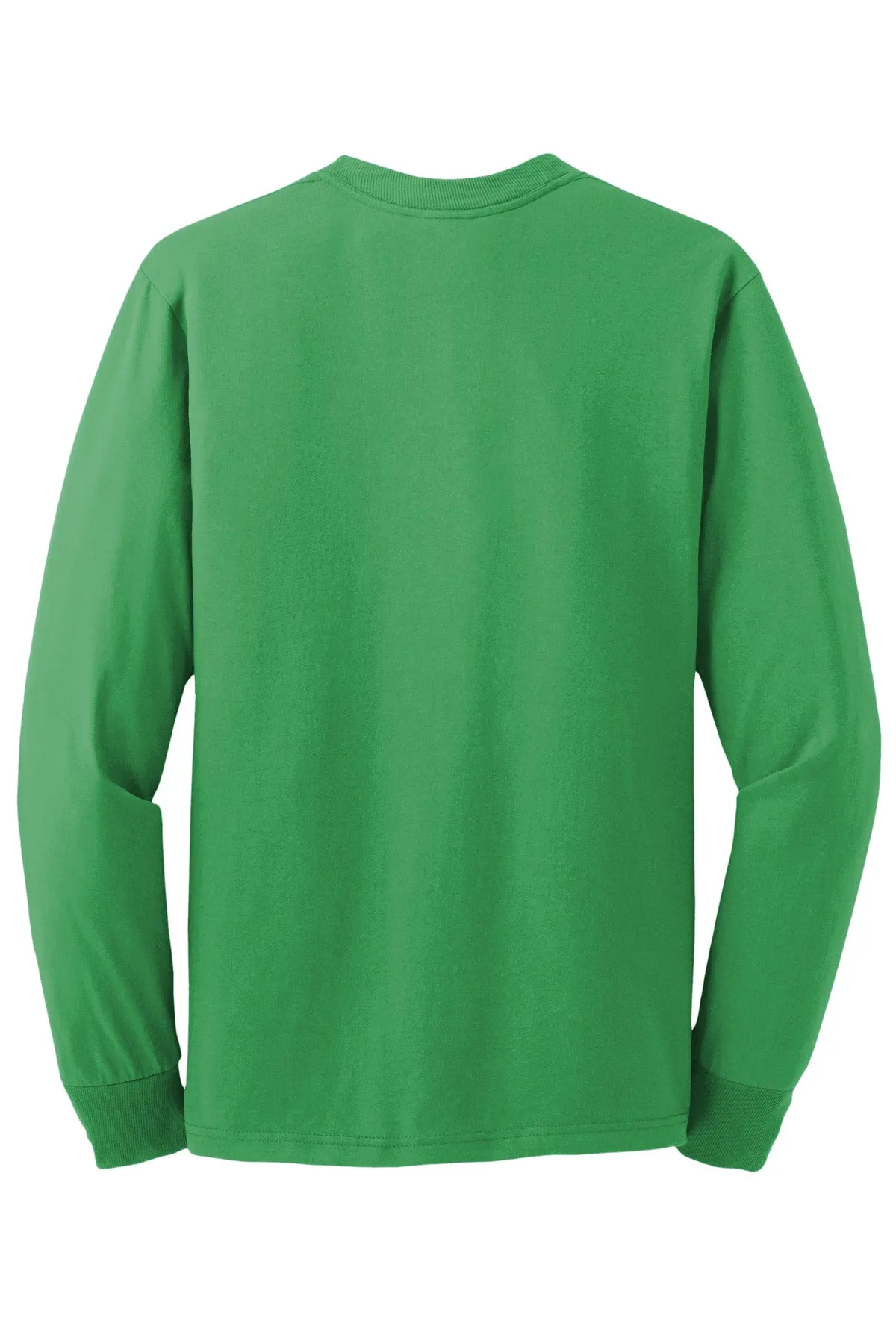 Jerzees Dri-Power 50/50 Cotton/Poly Long Sleeve T-Shirt.  29LS Kelly