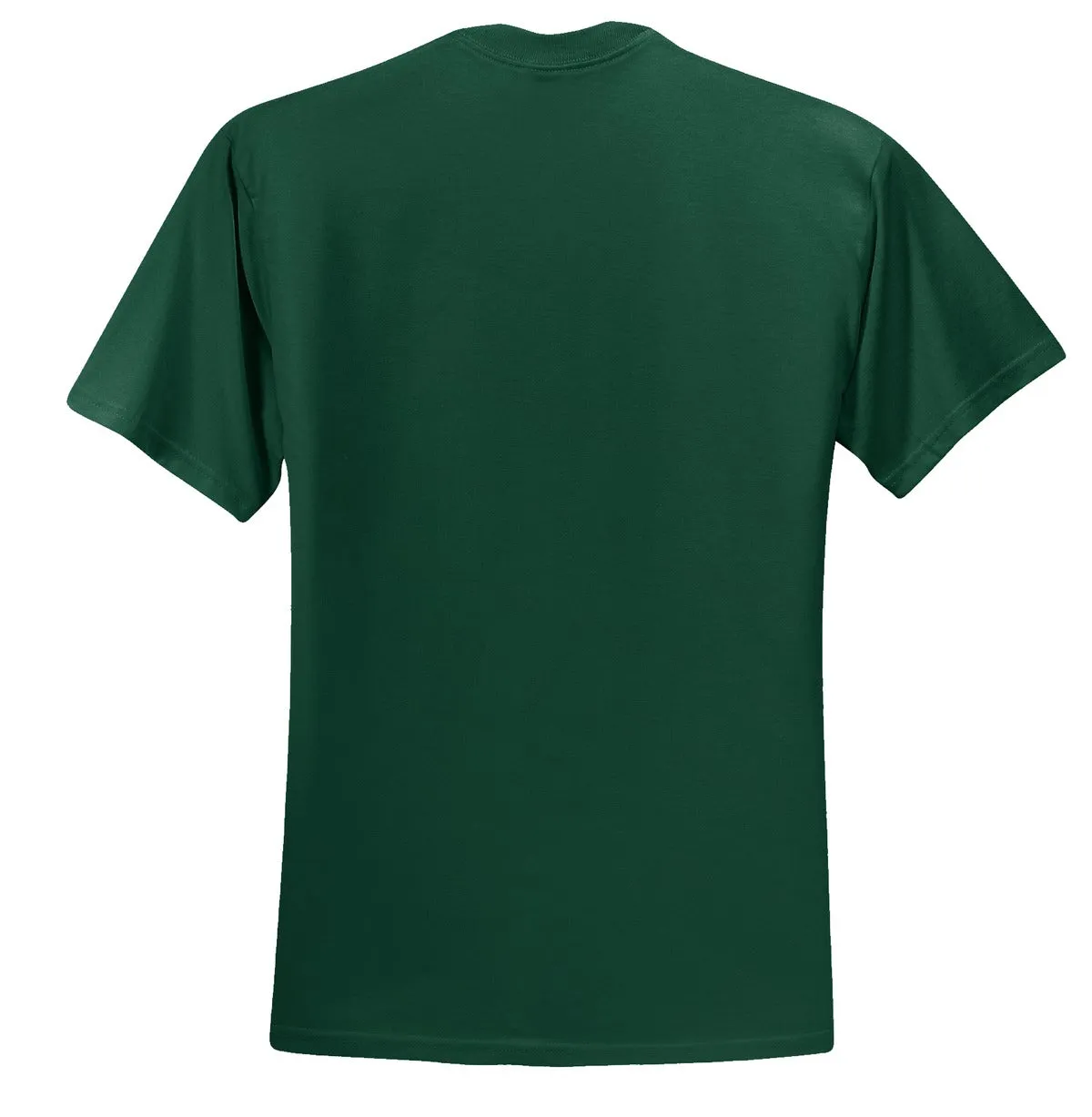 Jerzees  Dri-Power 50/50 Cotton/Poly T-Shirt.  29M Forest Green