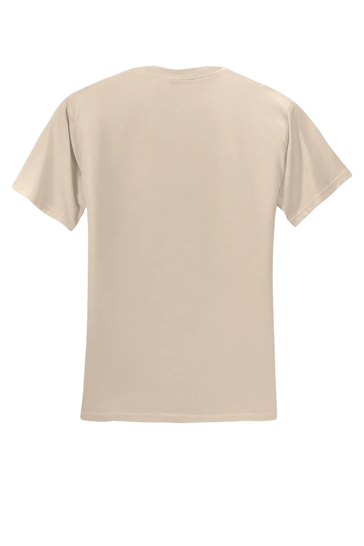 Jerzees  Dri-Power 50/50 Cotton/Poly T-Shirt.  29M Sandstone