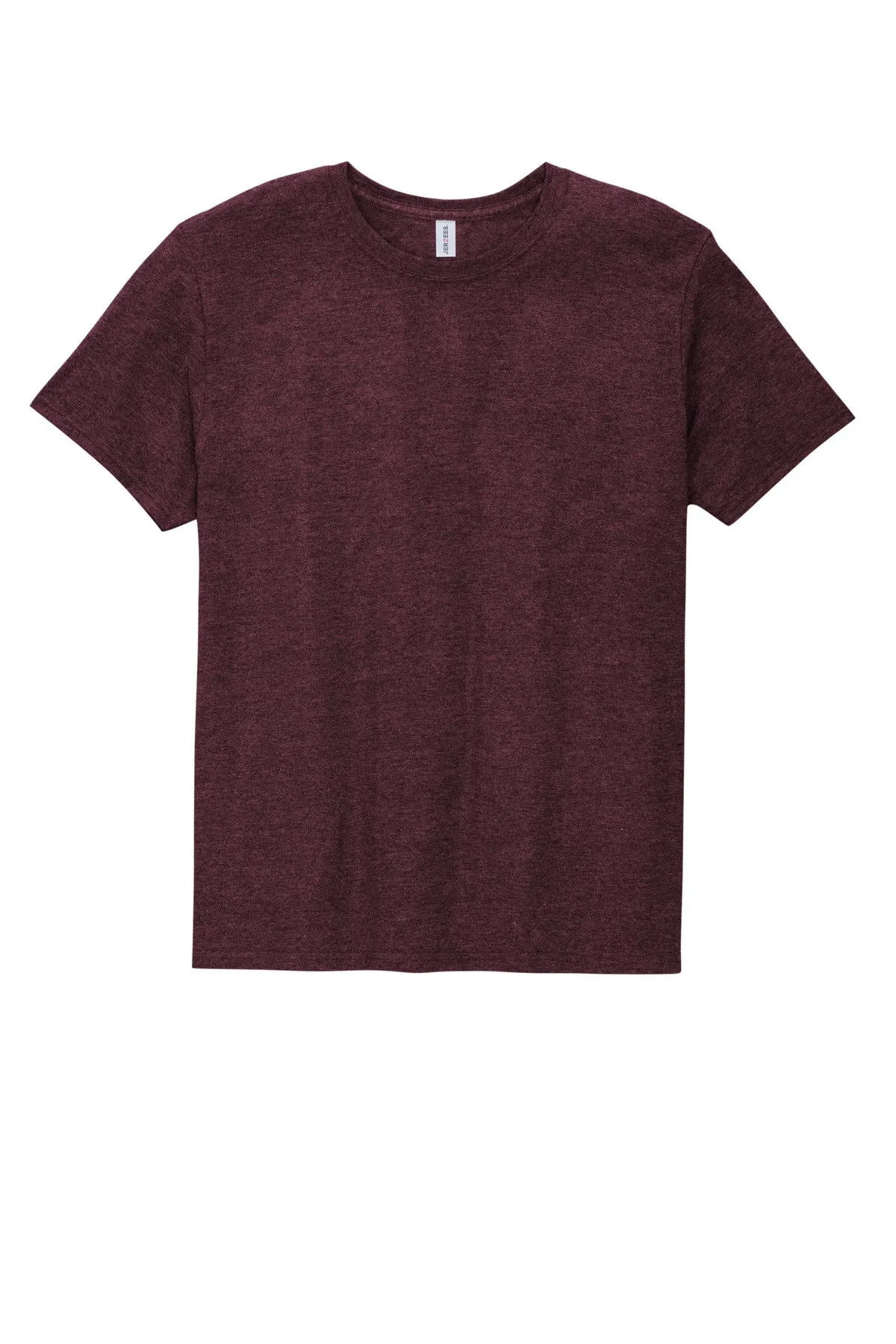 Jerzees Premium Blend Ring Spun T-Shirt 560M Maroon Heather