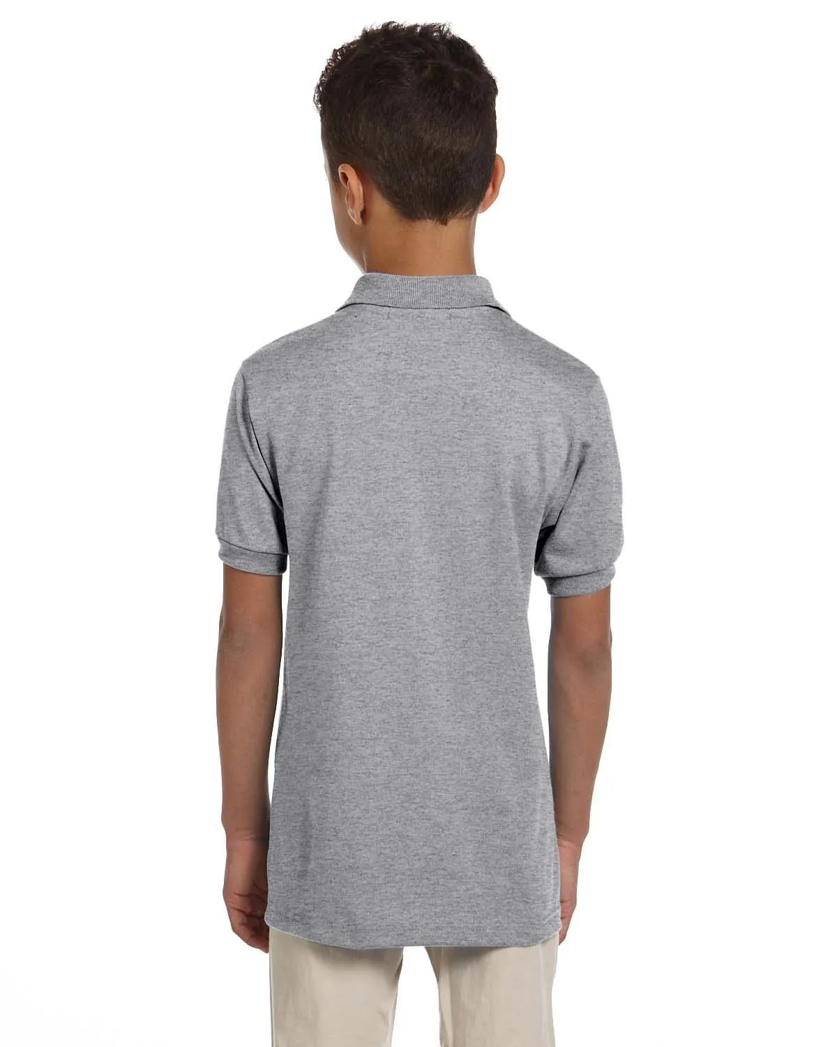 Jerzees Youth 50/50 Jersey Knit Polo Shirt | Oxford