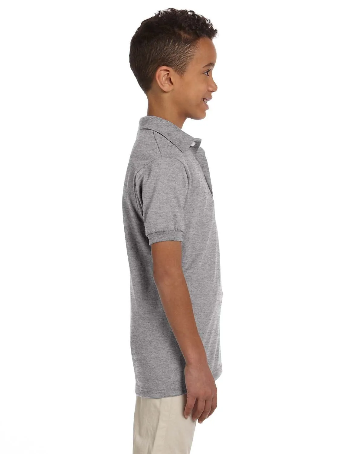 Jerzees Youth 50/50 Jersey Knit Polo Shirt | Oxford