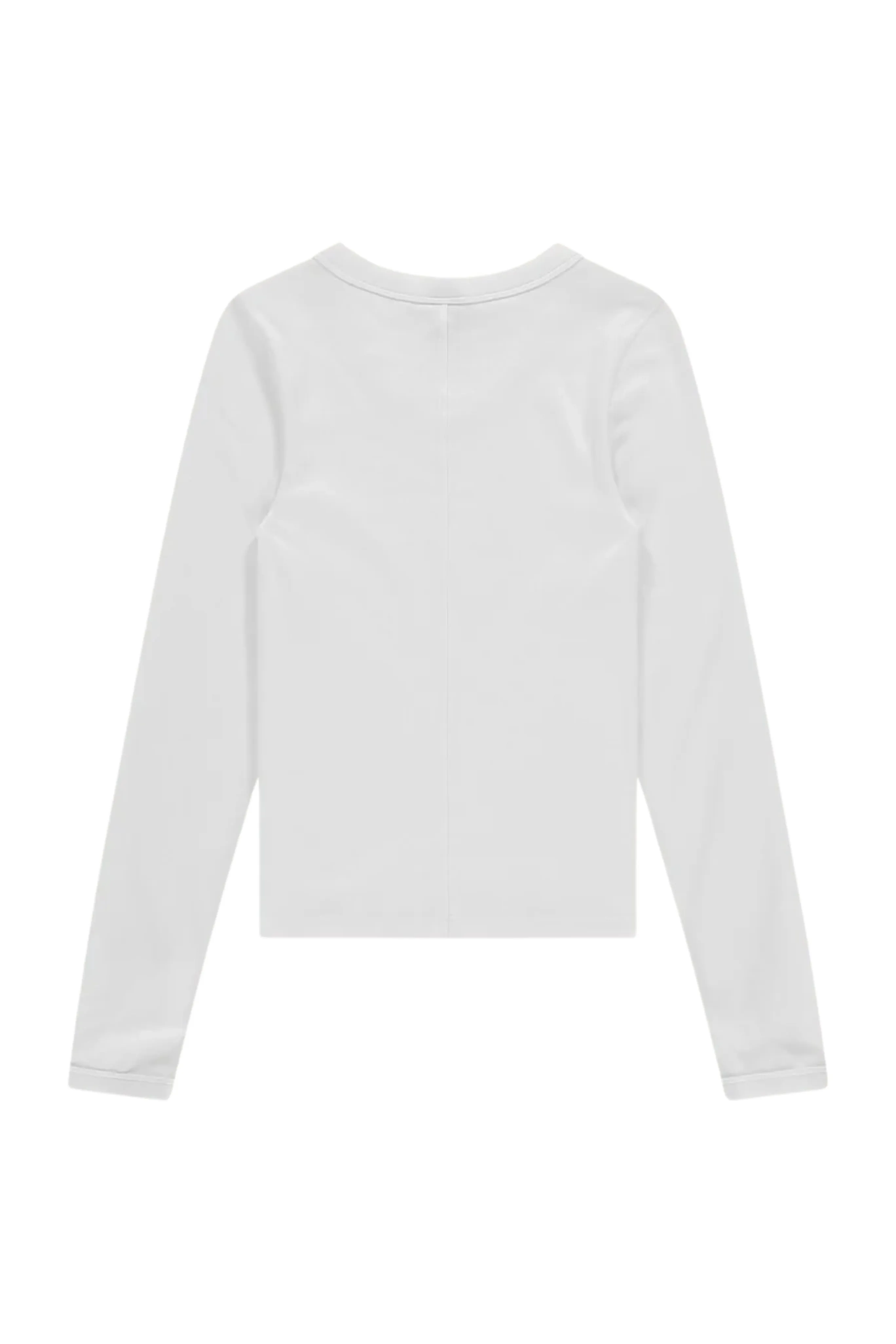 Jill Long Sleeve Tee in White