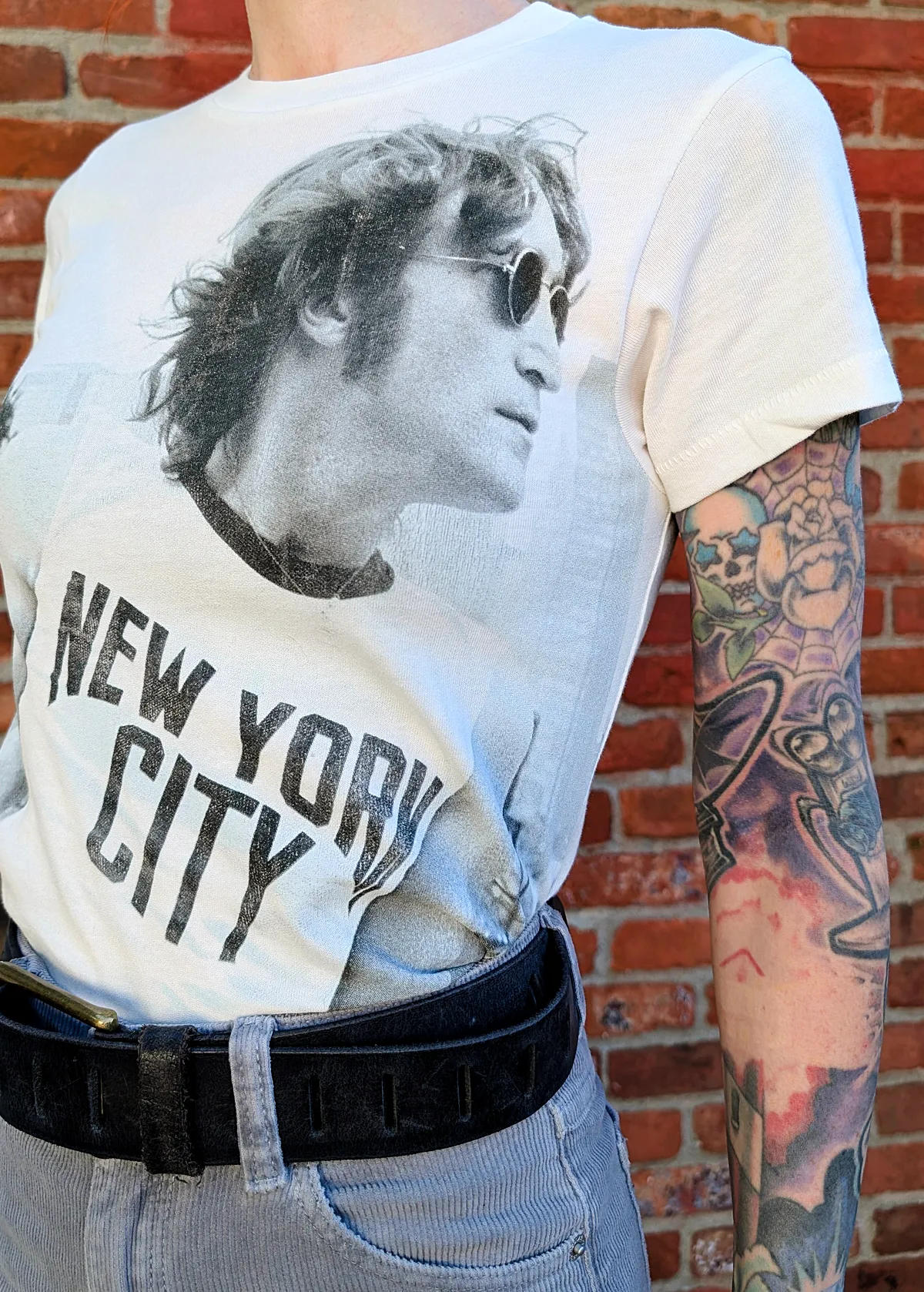 John Lennon NYC Shrunken Tee