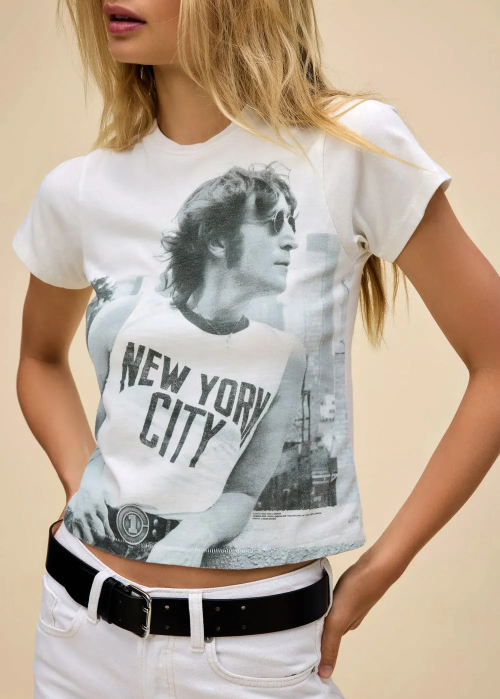 John Lennon NYC Shrunken Tee