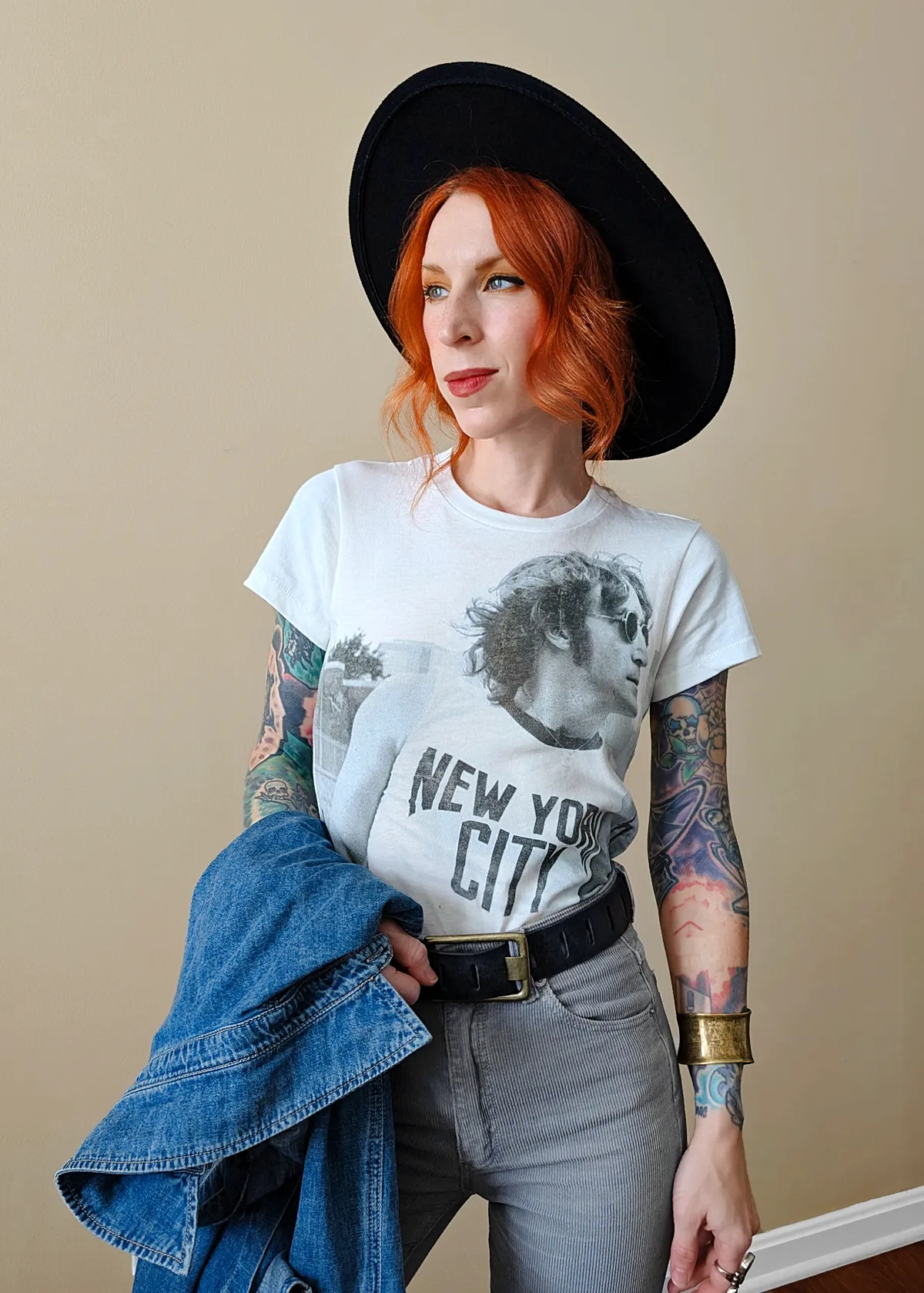 John Lennon NYC Shrunken Tee