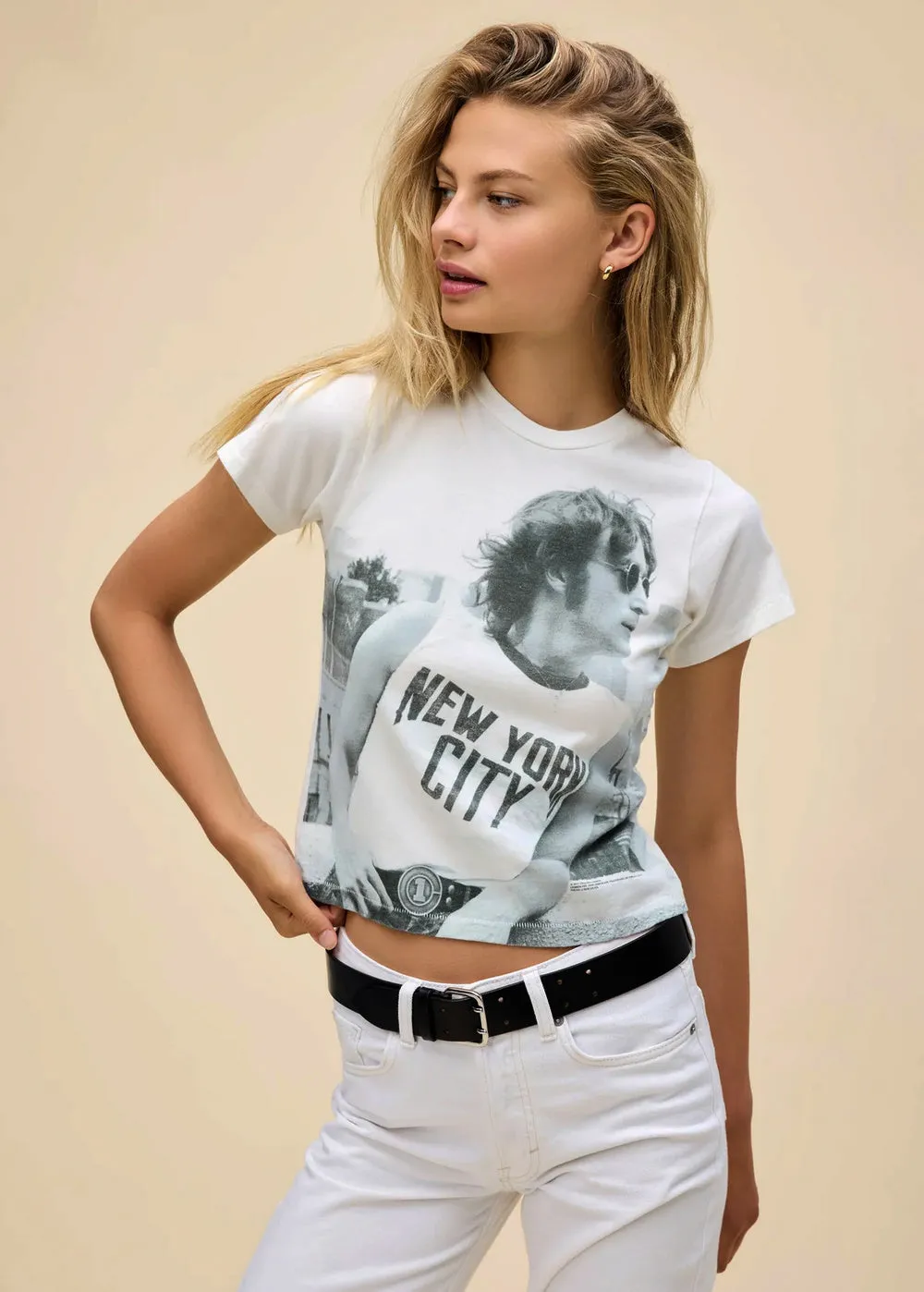 John Lennon NYC Shrunken Tee