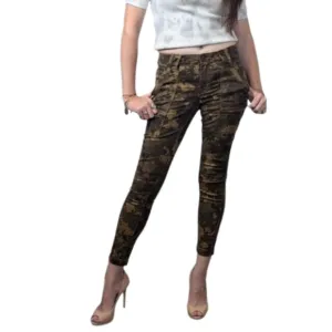 Joie Park Camo Skinny Cargo Pants Size 26 NWOT