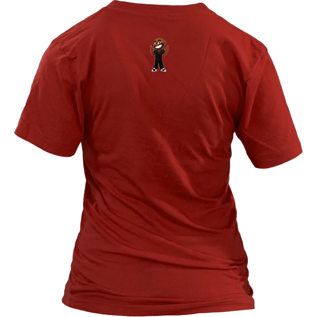 Justice Anyway Womens  V-Neck