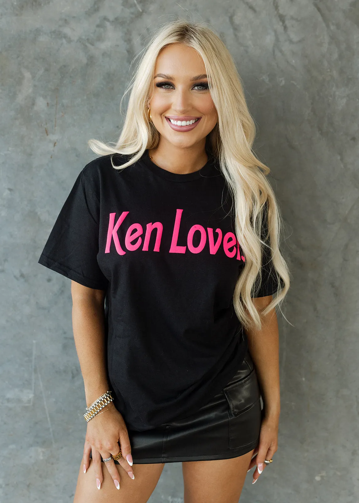 Ken Lover Pink Ink Graphic Tee