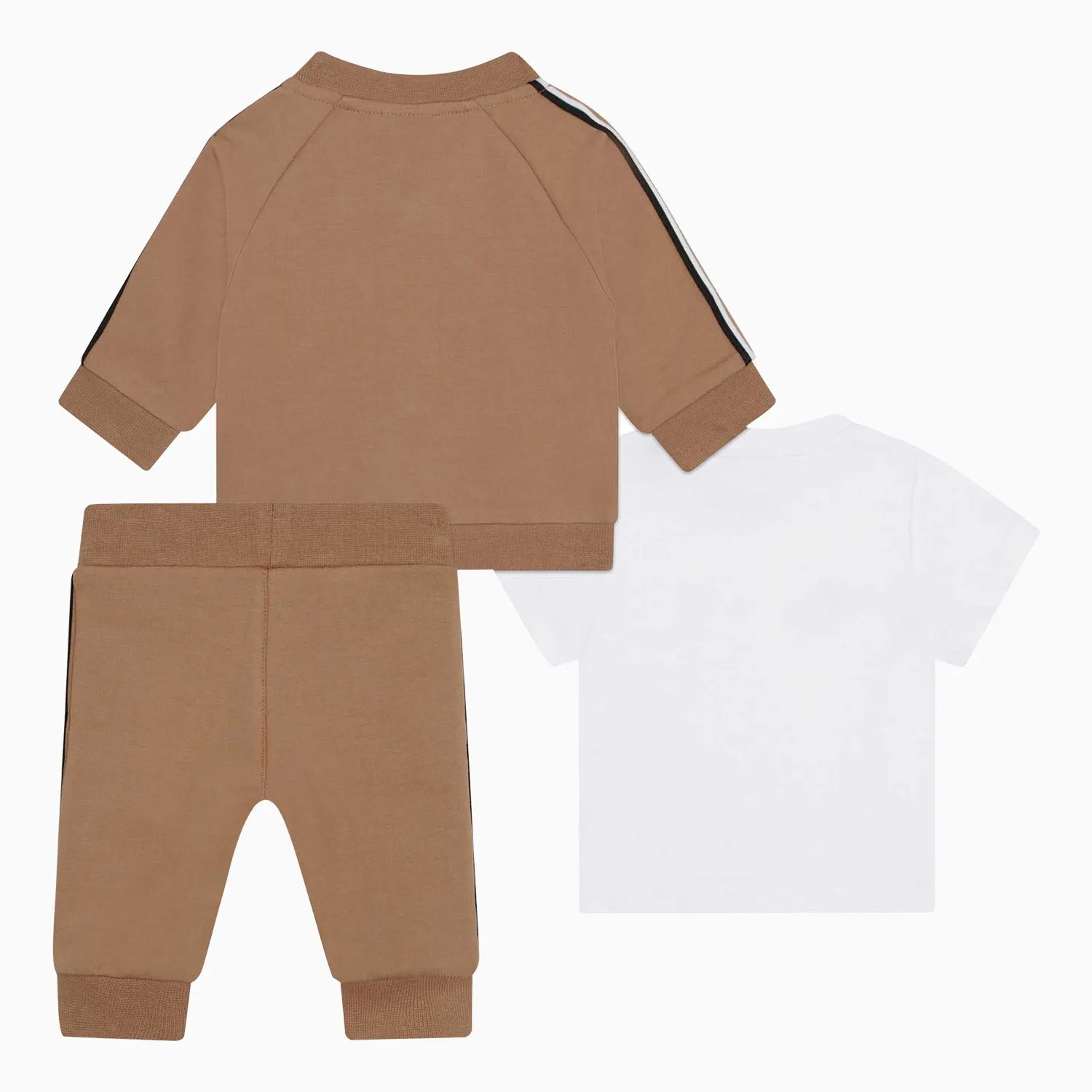 Kid's 3 Pc Logo Print Tracksuit Set Infants