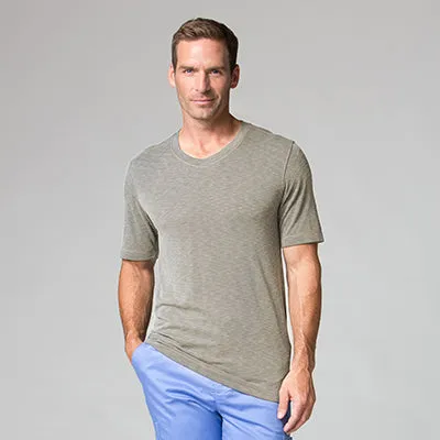Knit 6409 Men Short Sleeve Modal Tee Taupe