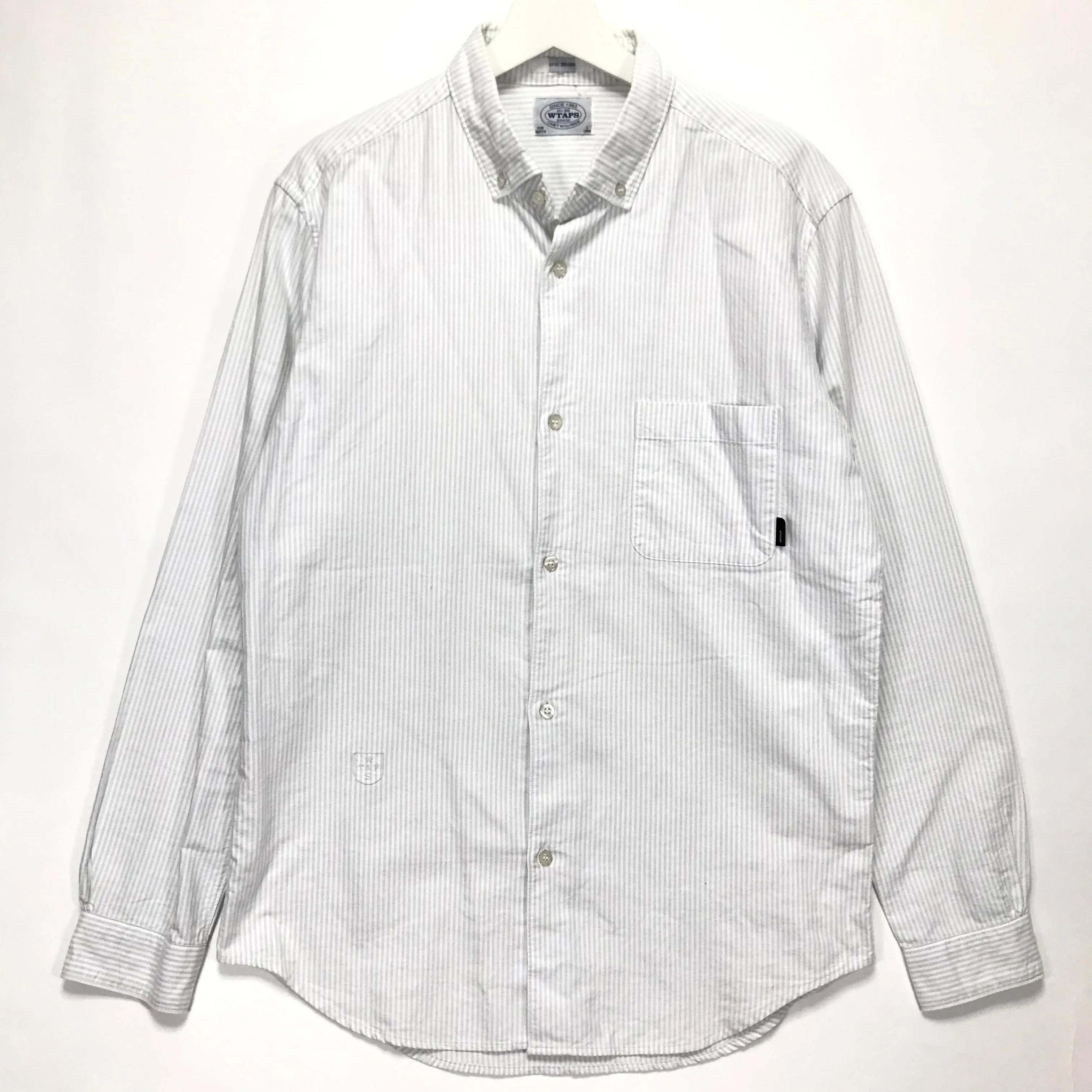 [L] WTaps 11AW Loop LS Oxford BD Shirt