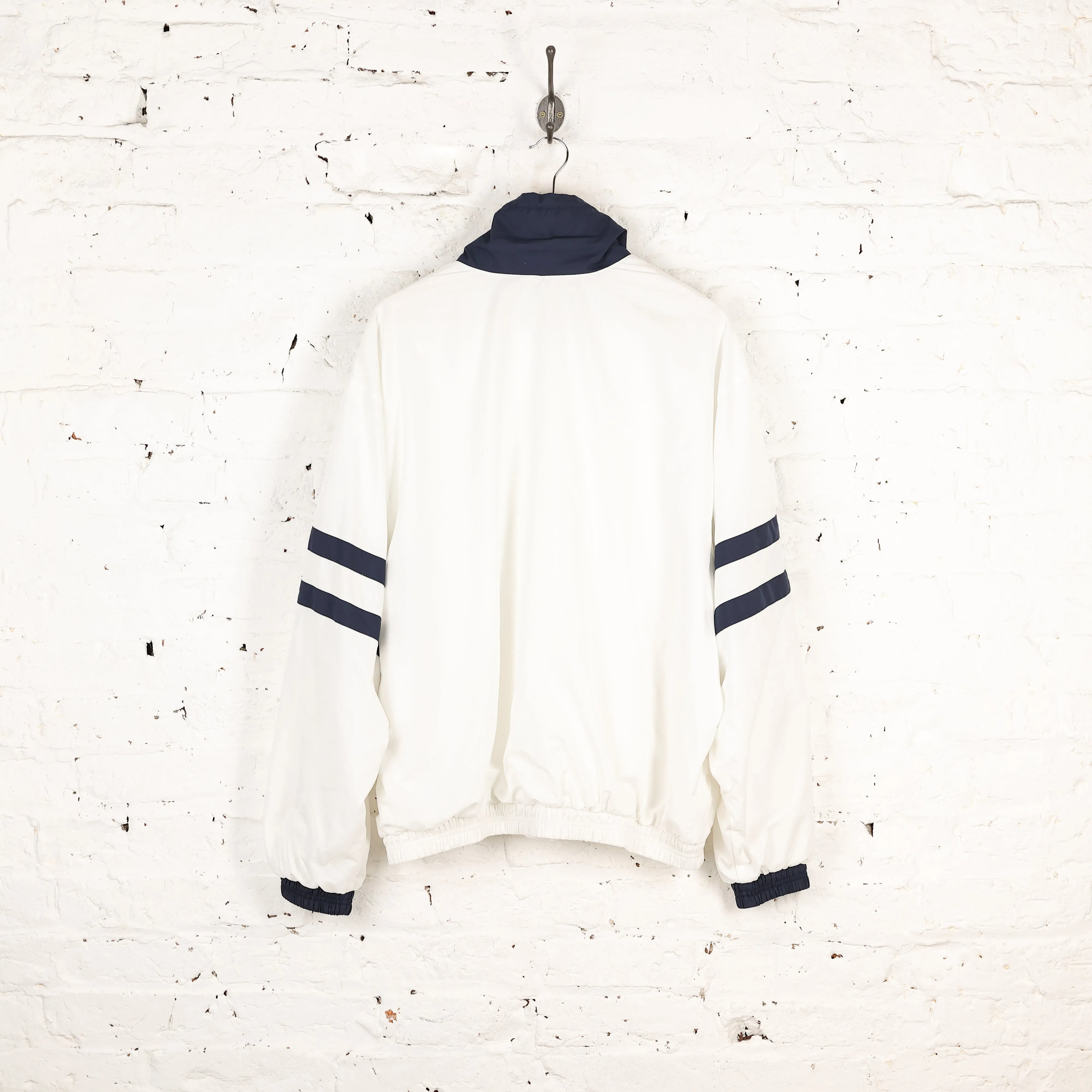 Lacoste Shell Windbreaker Jacket - White - L