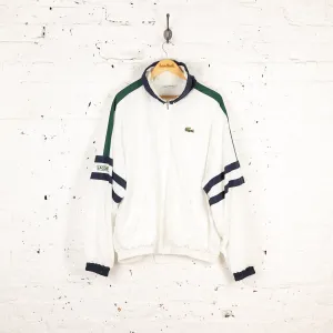 Lacoste Shell Windbreaker Jacket - White - L
