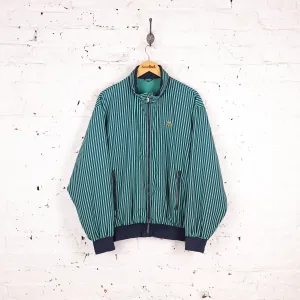 Lacoste Striped Tracksuit Top Jacket - Green - M