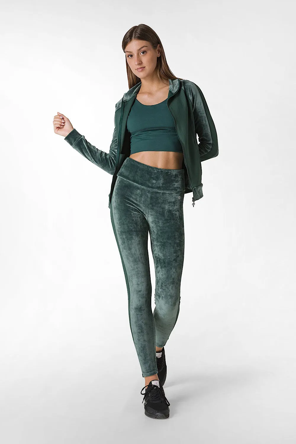 LEGGINGS IN VELLUTO