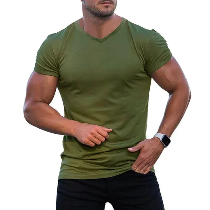 Liam - Slim-Fit V-Neck T-Shirt