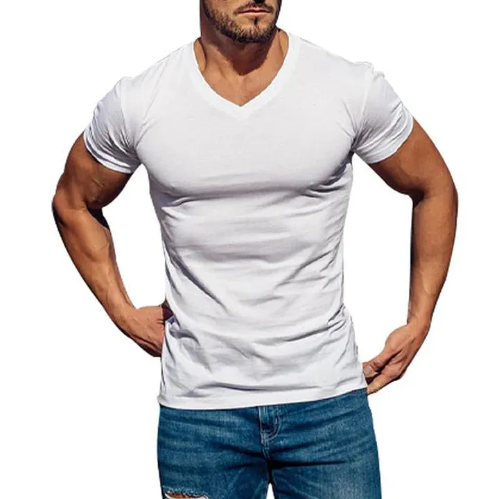 Liam - Slim-Fit V-Neck T-Shirt
