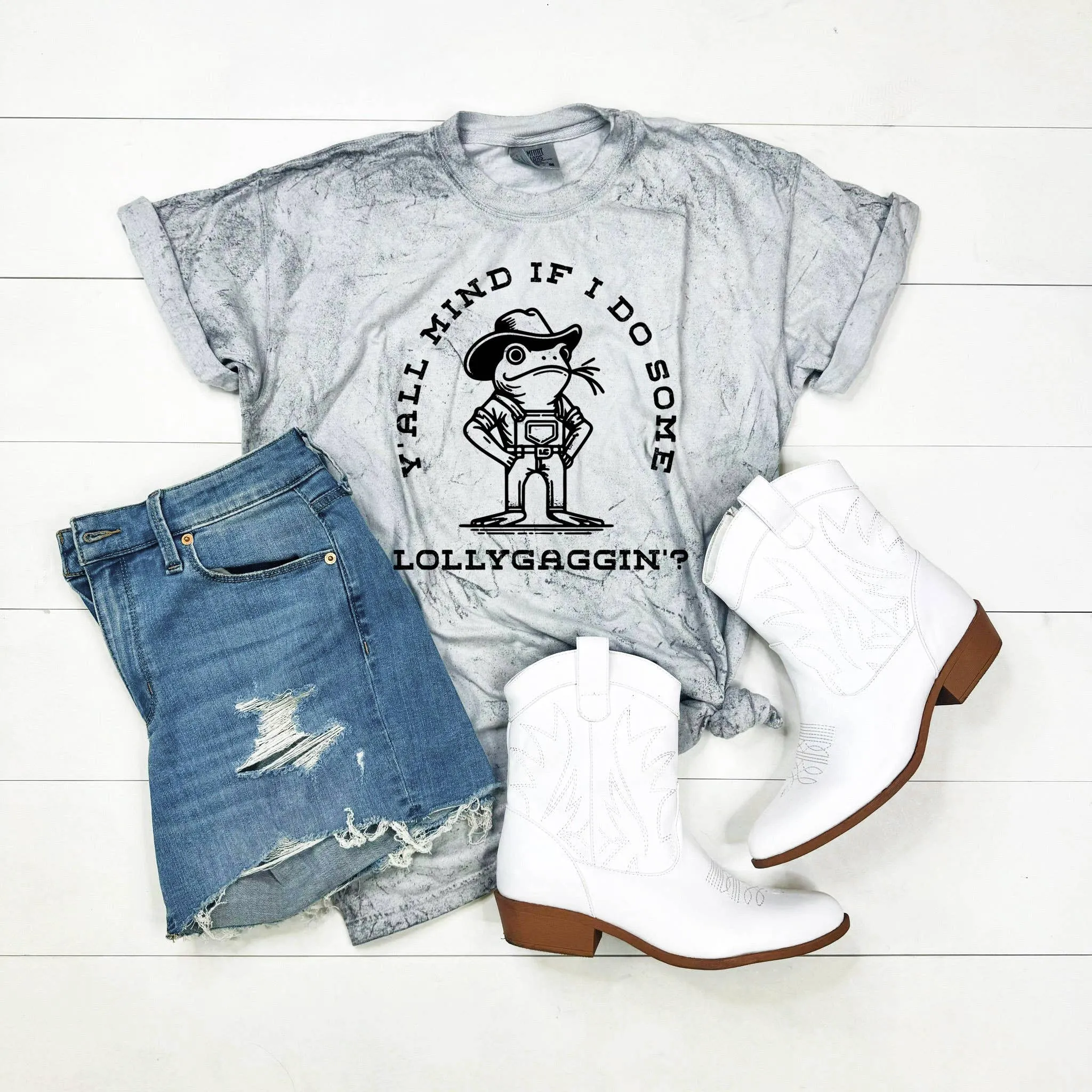 Lollygaggin' Funny Graphic Tee